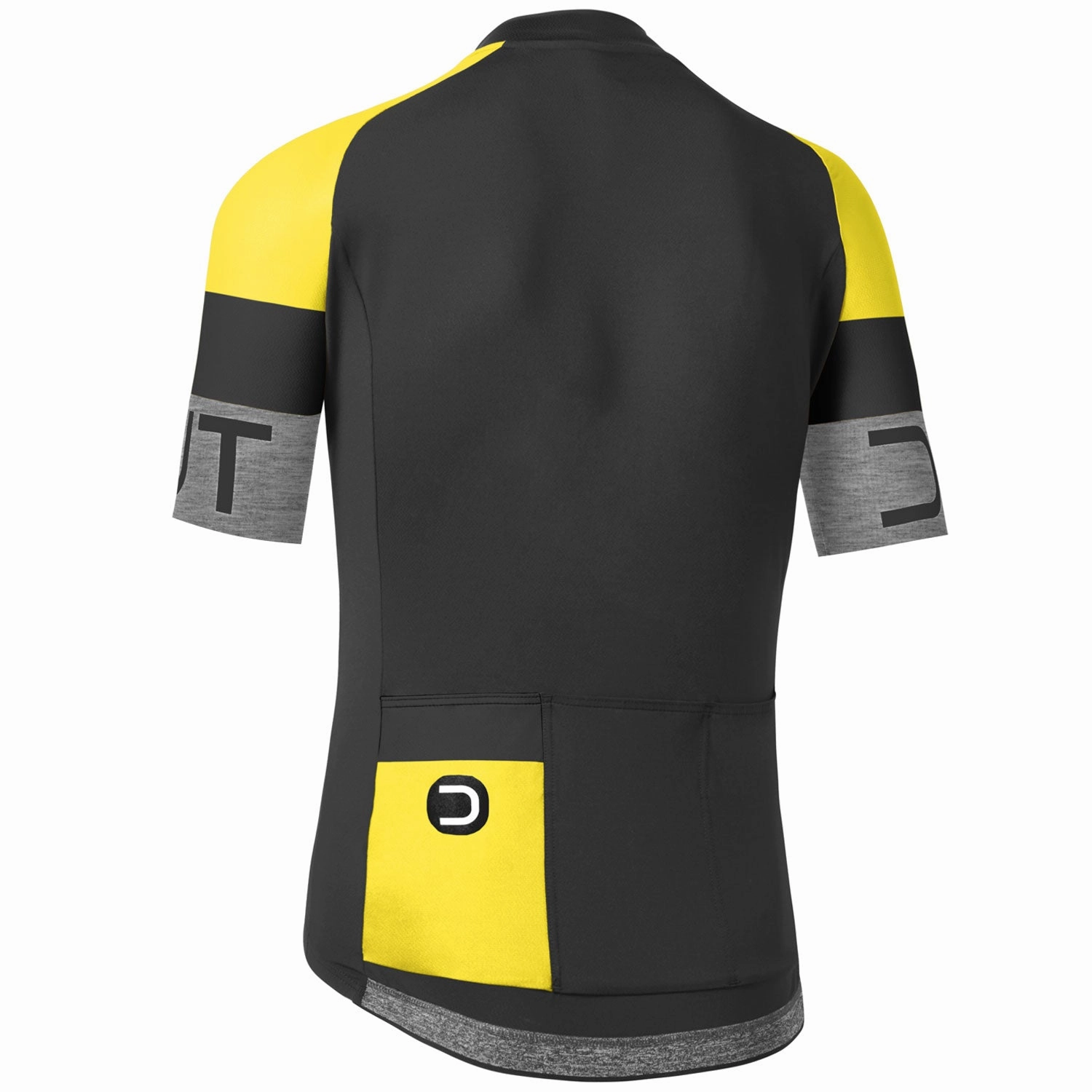 Dotout Pure jersey - Black yellow fluo