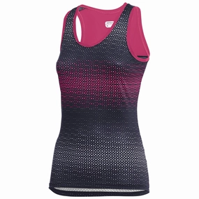 Dotout Rainbow women top - Blue fuchsia