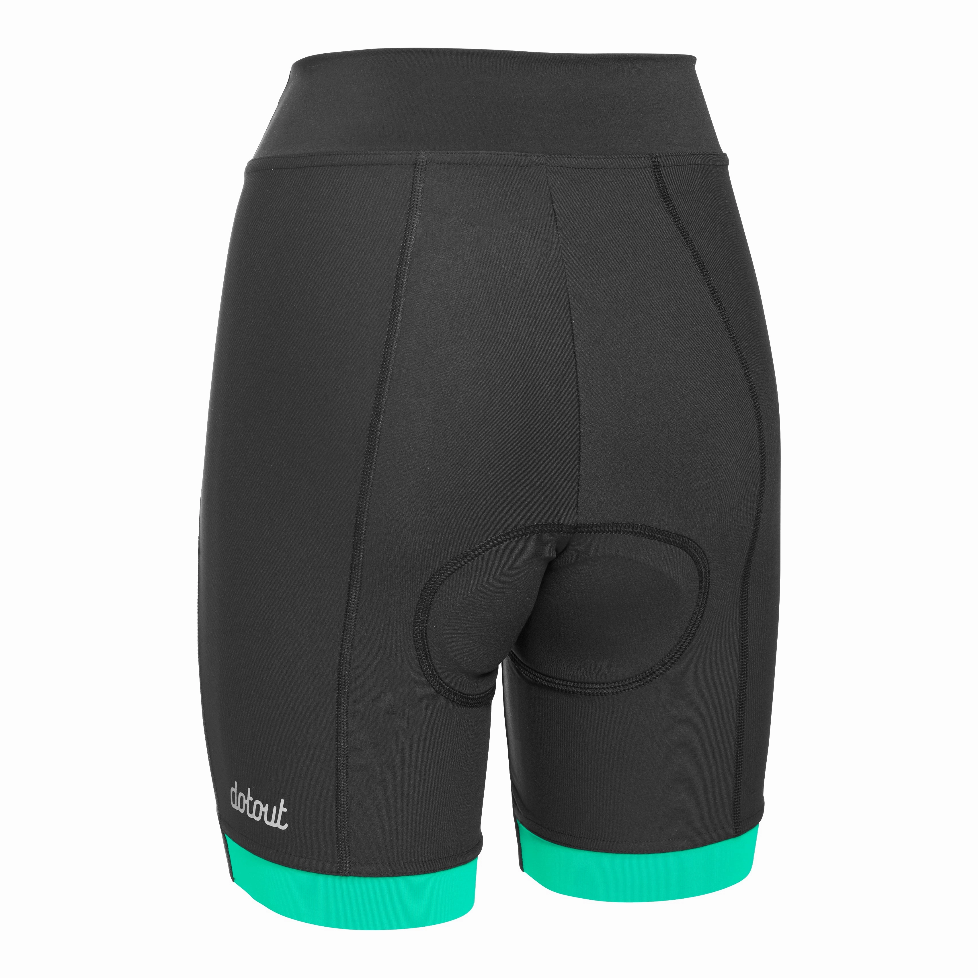 Dotout Sprint Endurance women shorts - Black green