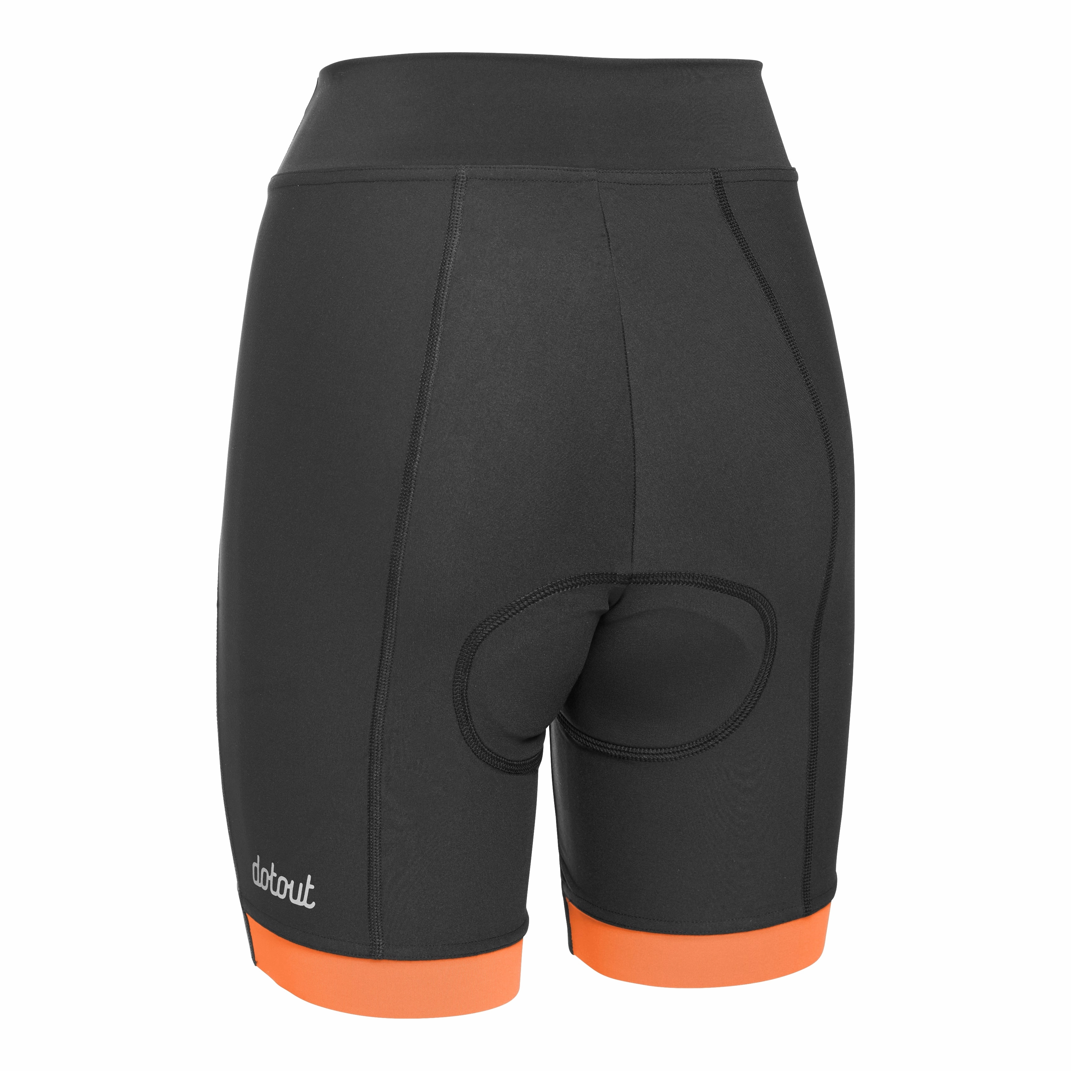Dotout Sprint Endurance women shorts - Black orange