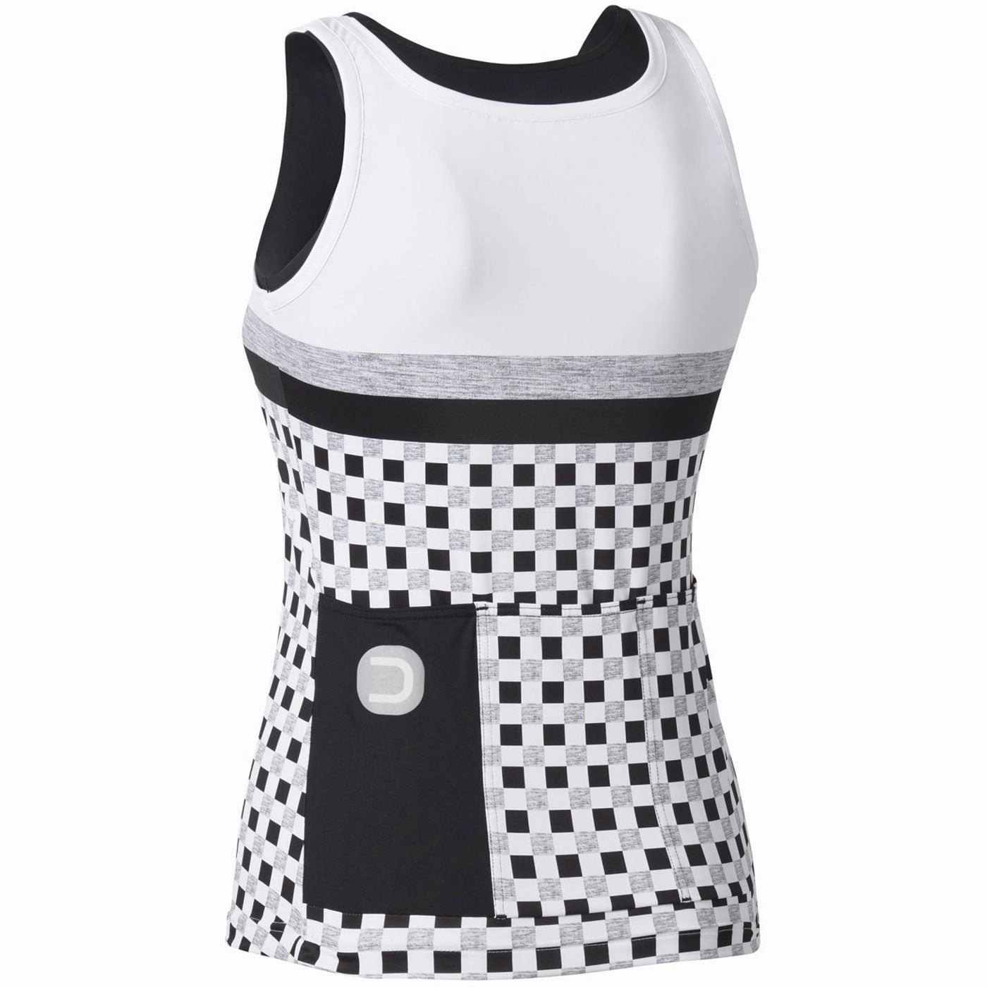 Dotout Square woman top - Black