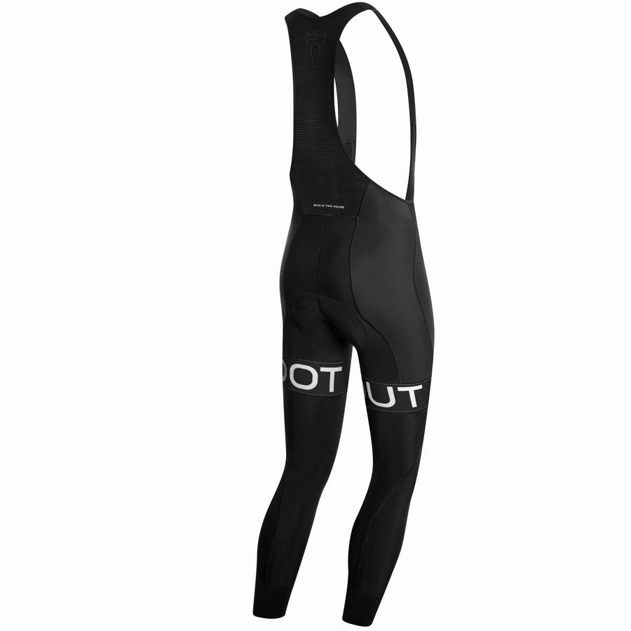 Dotout Stripe bibtight - Black