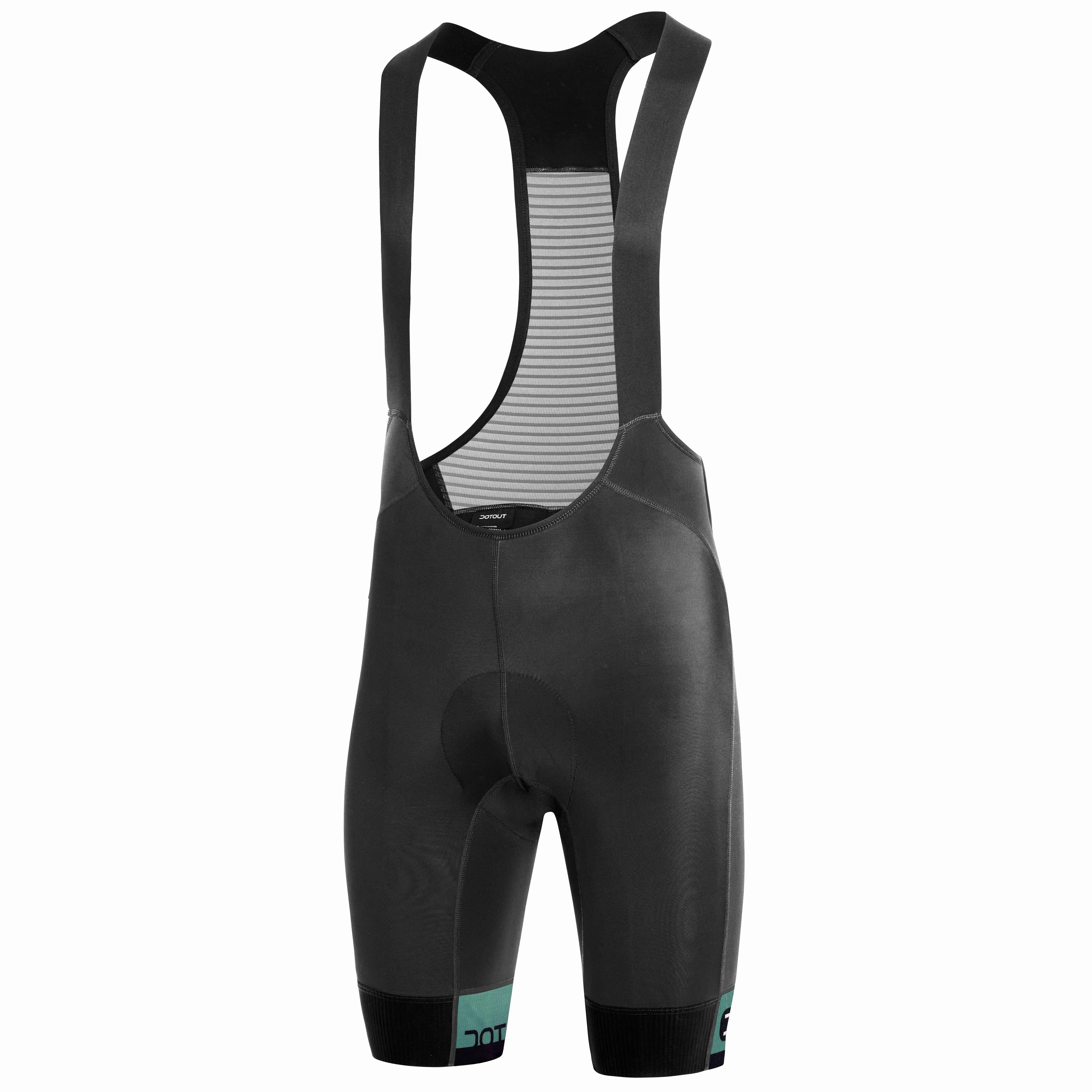 Dotout Team 2.0 bib shorts - Black green