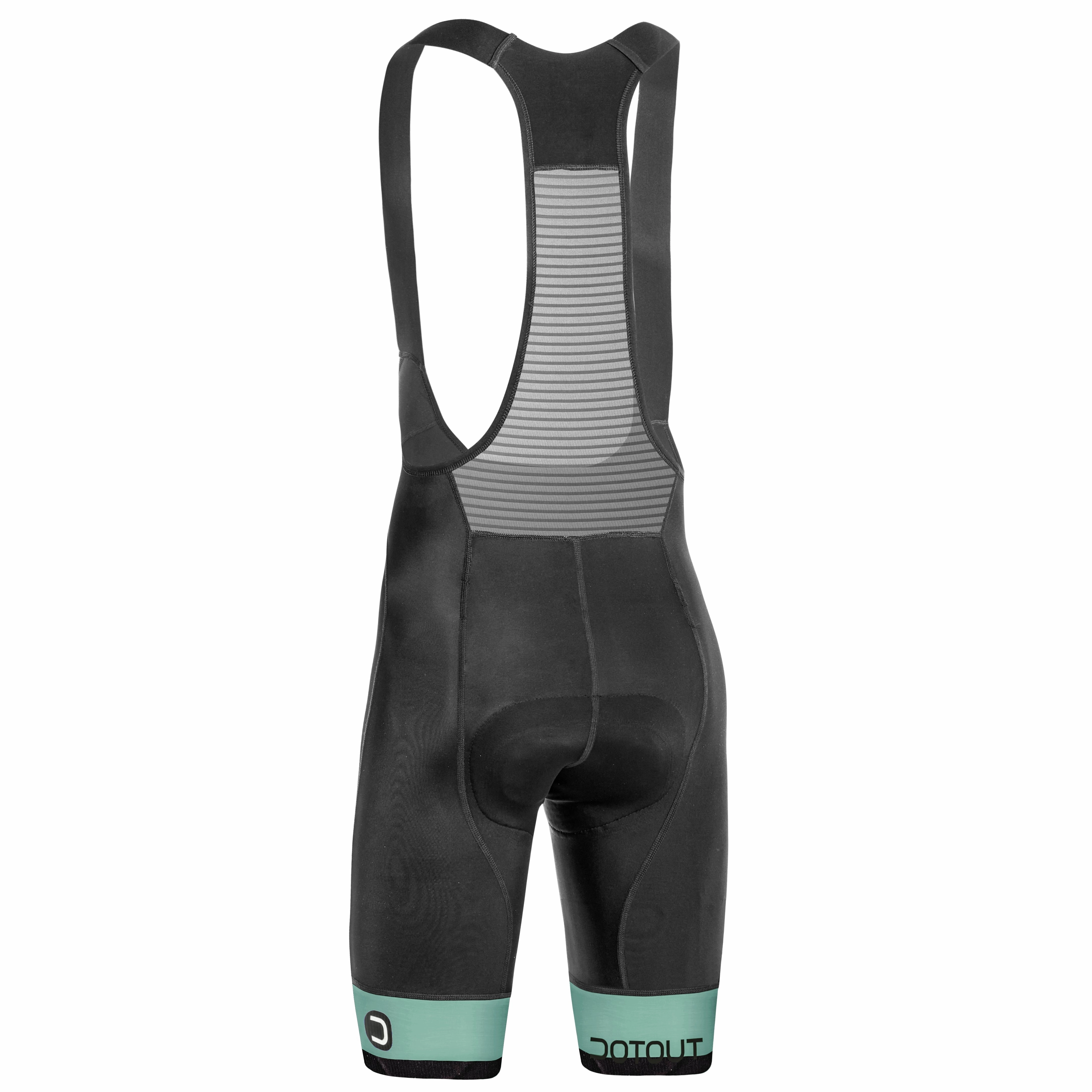 Dotout Team 2.0 bib shorts - Black green