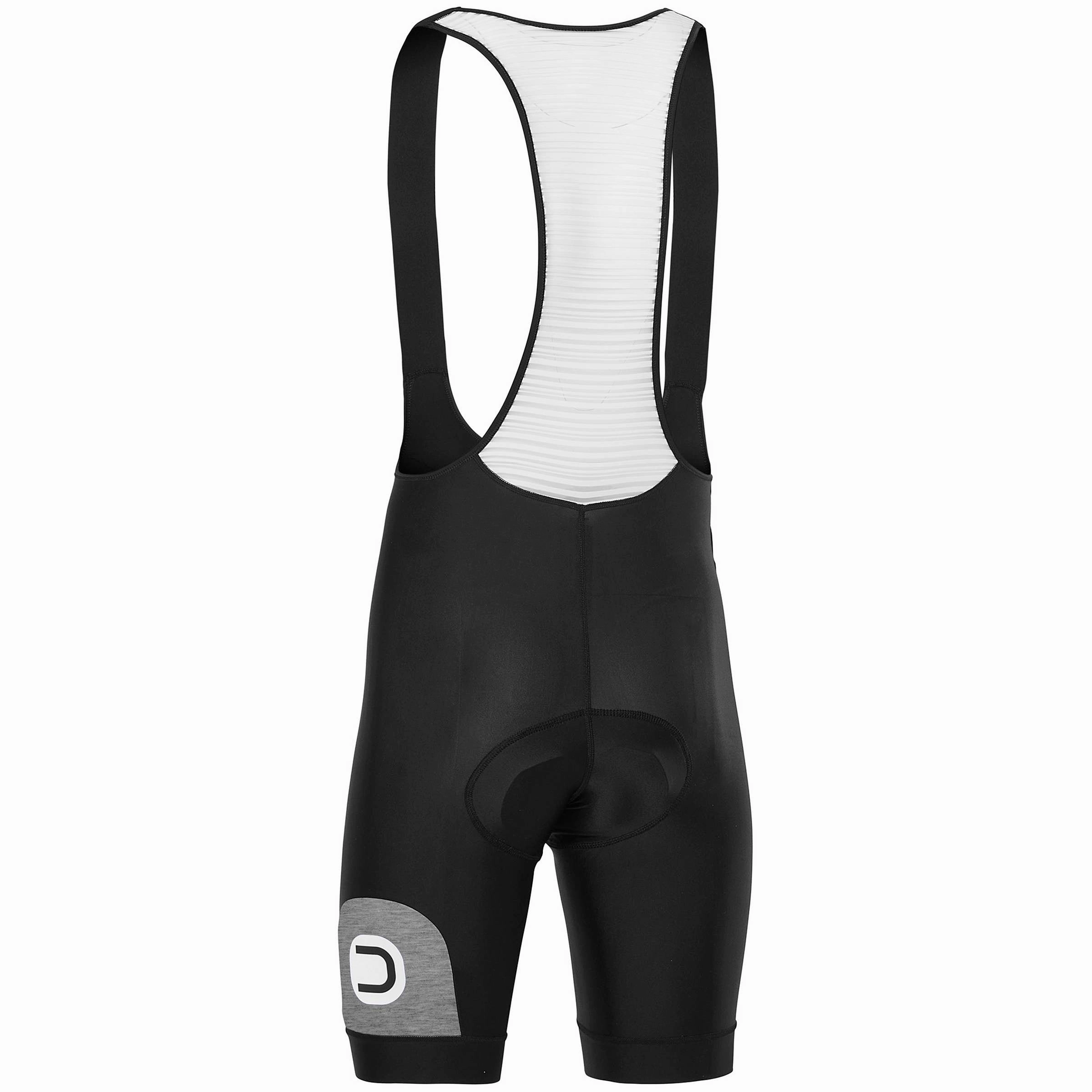 Dotout Tour bibshorts - Black dark gray