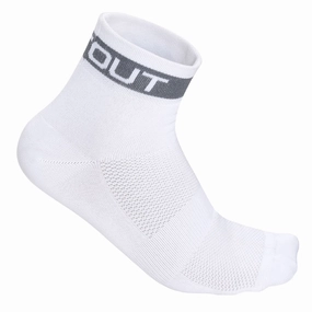 DotOut Uni 6 socks - White Black