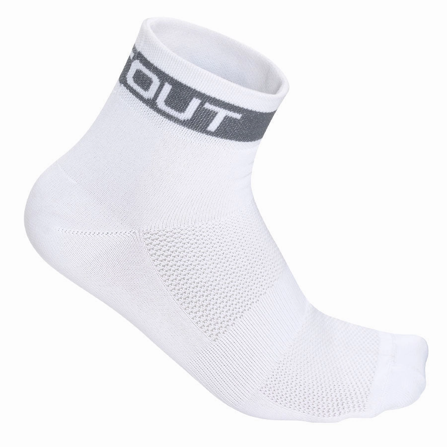 DotOut Uni 6 socks - White Black