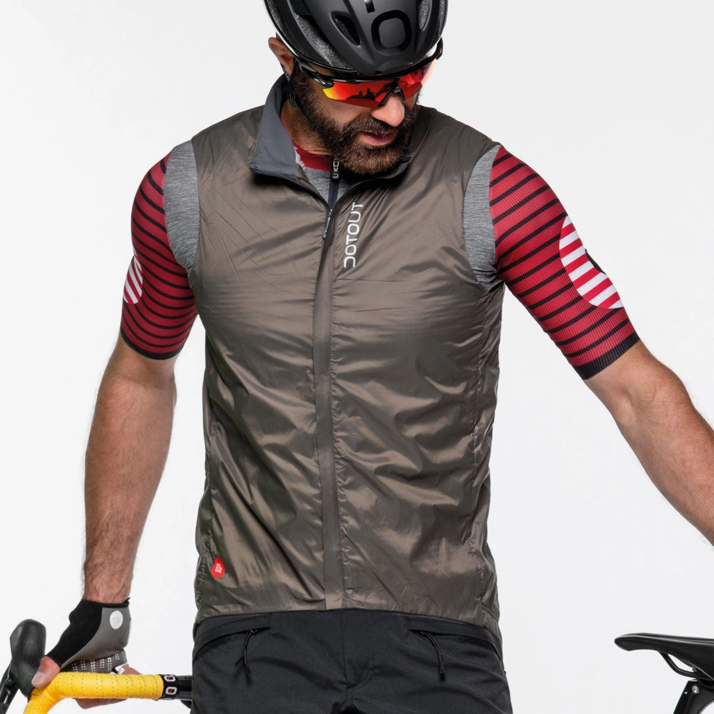 Dotout Vento vest - Green