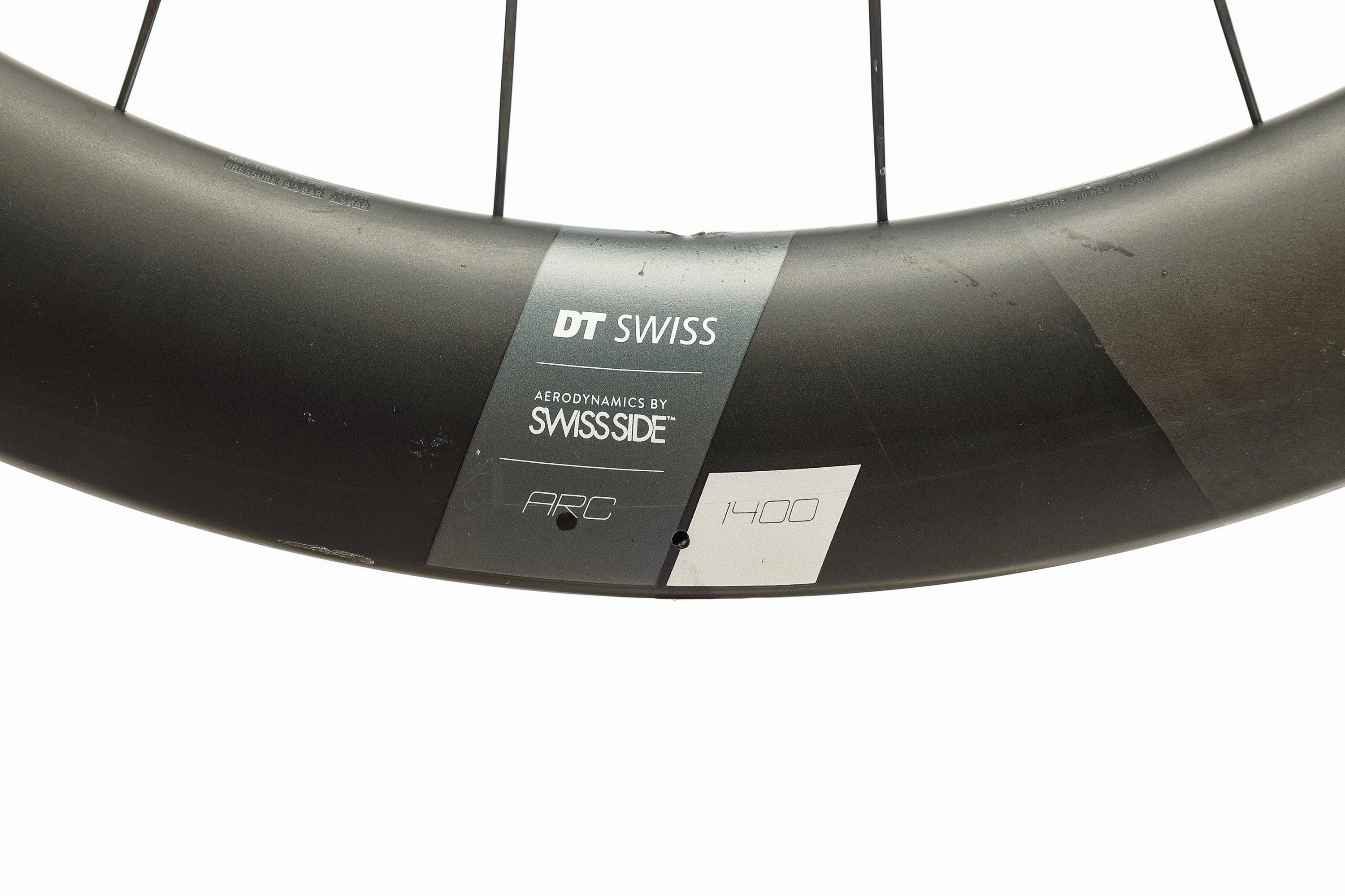 DT Swiss ARC 1400 DB 62 Carbon Tubeless 700c Wheelset