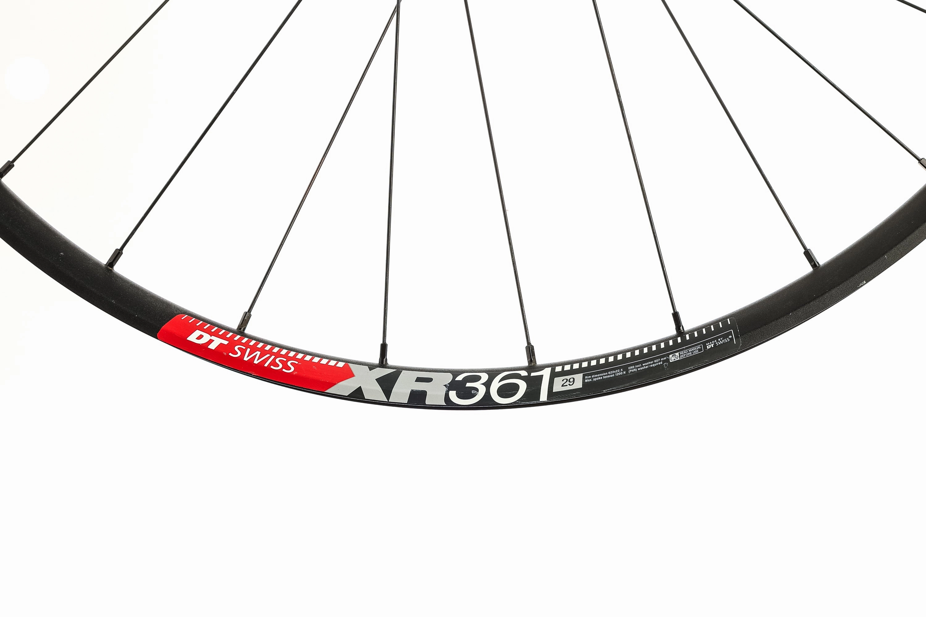 DT Swiss XR 361 Aluminum Tubeless 29" Wheelset