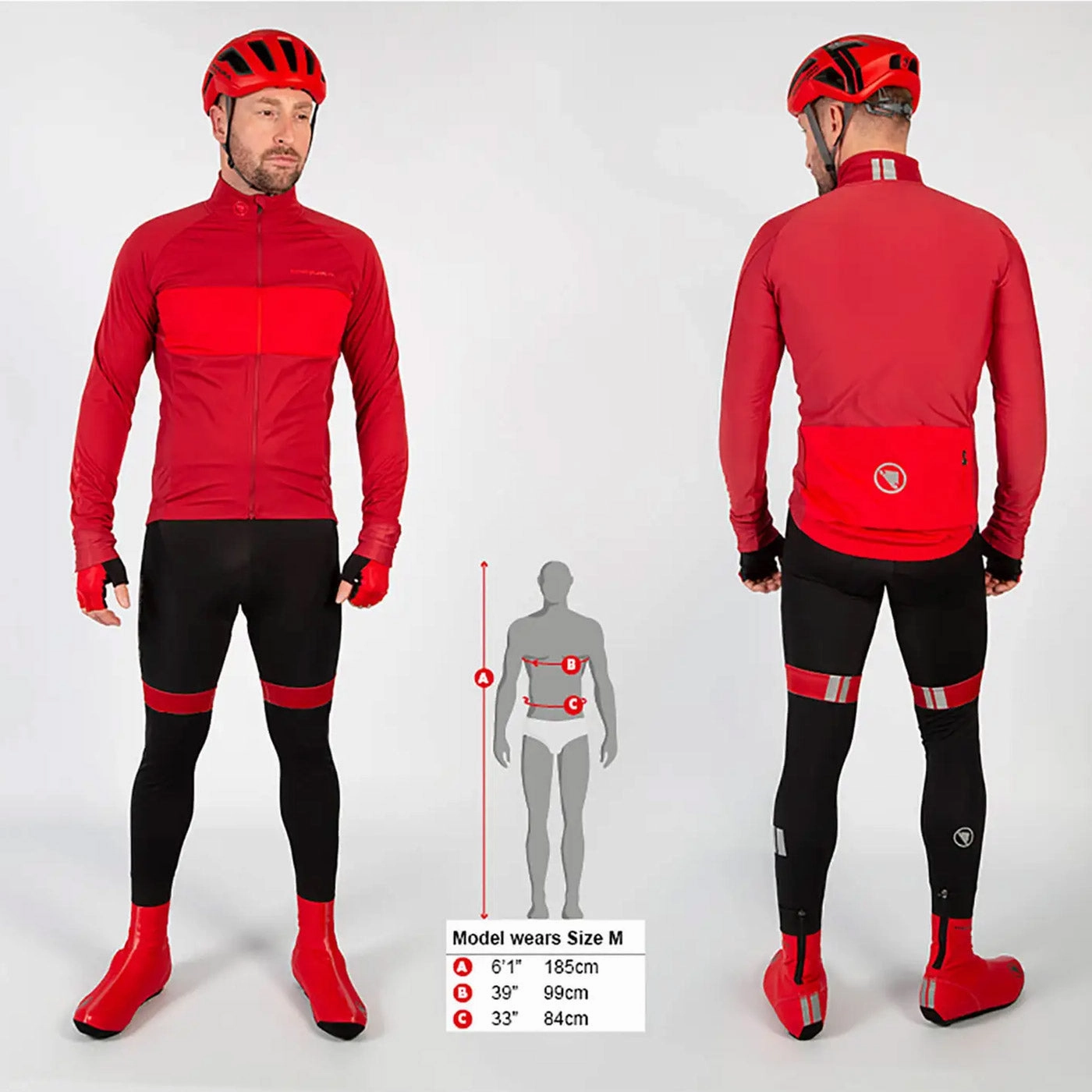 Endura FS260-Pro Jetstream long sleeve jersey - Red