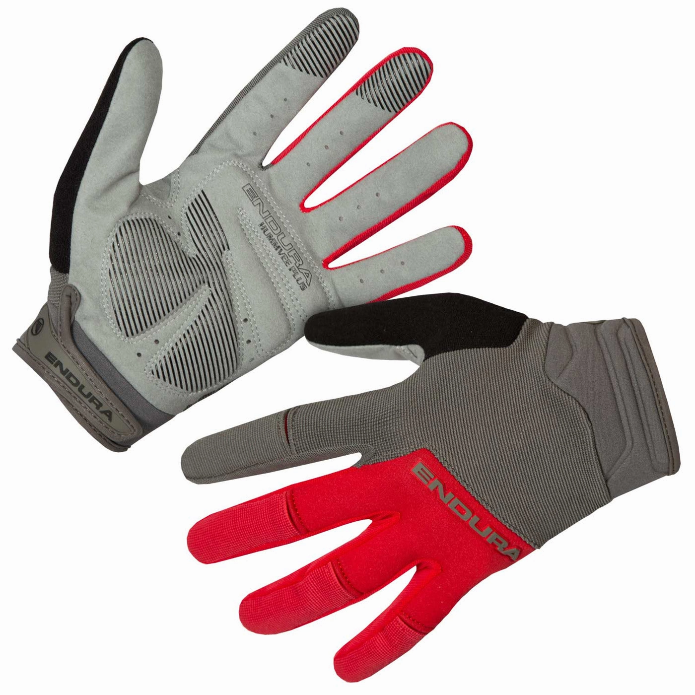 Endura Hummvee Plus 2 gloves - Red