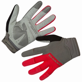 Endura Hummvee Plus 2 gloves - Red