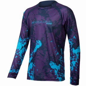 Endura MT500 Animo T LTD long sleeves jersey - Blue
