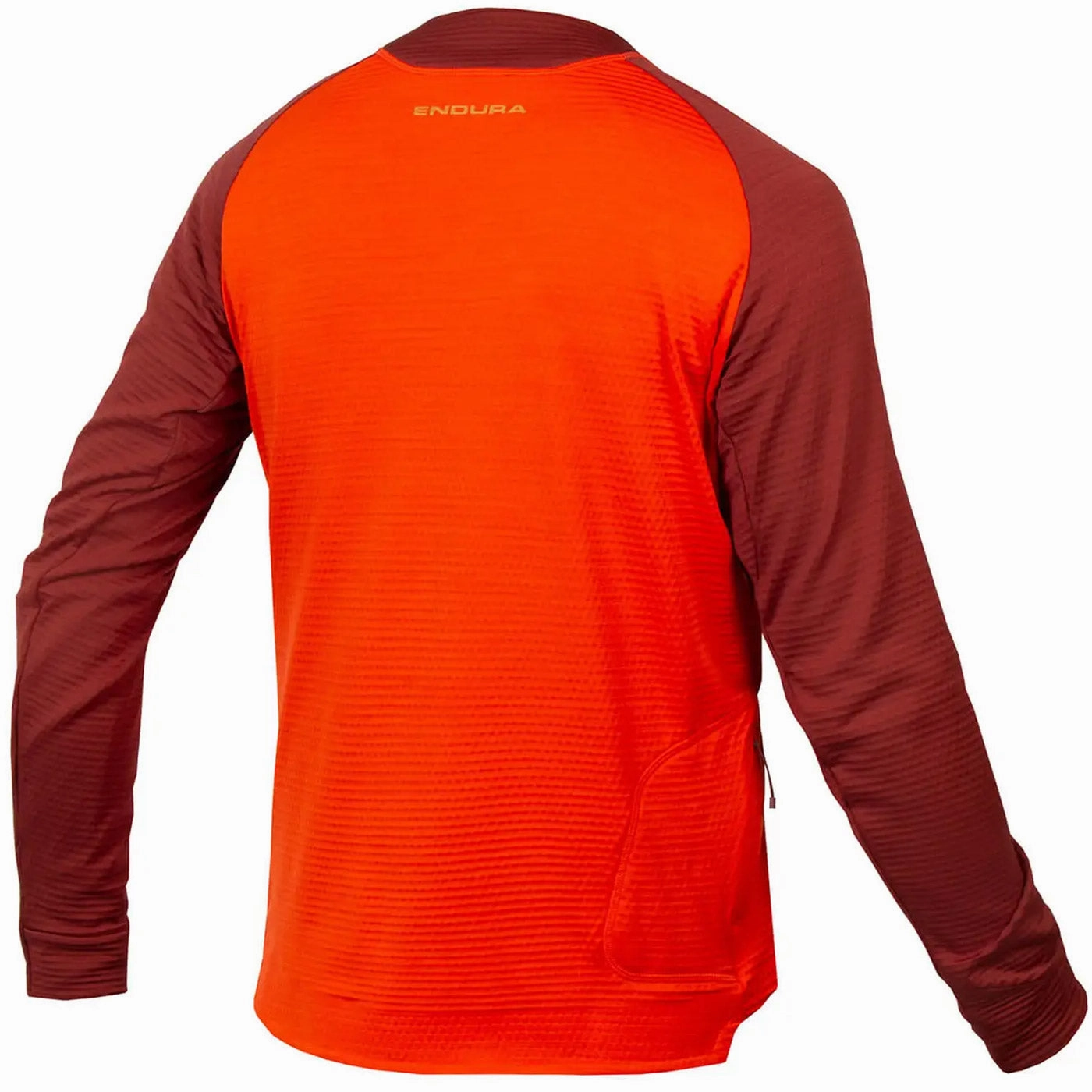 Endura Singletrack Fleece long sleeves jersey - Red