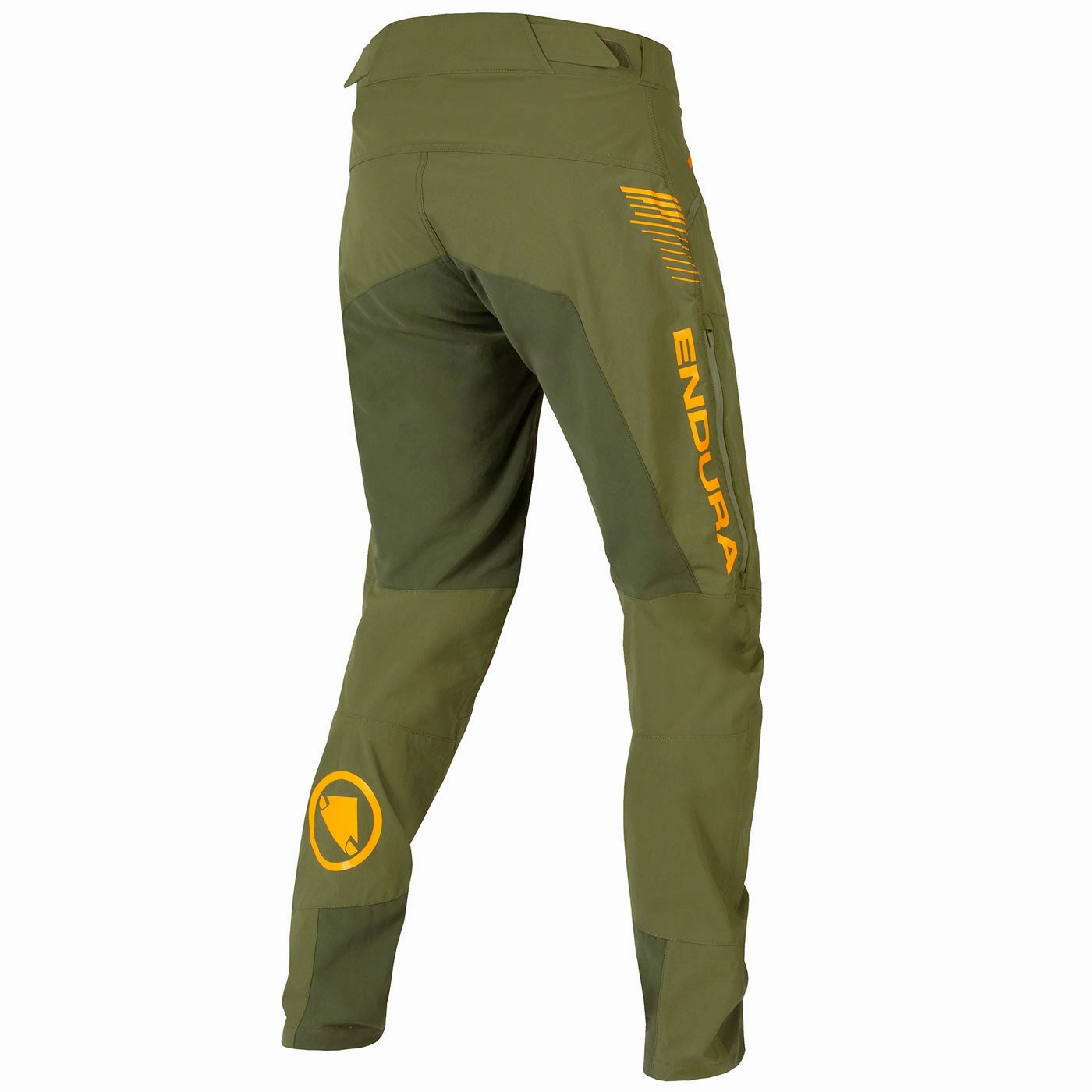 Endura SingleTrack Trouser 2 long pant - Green orange