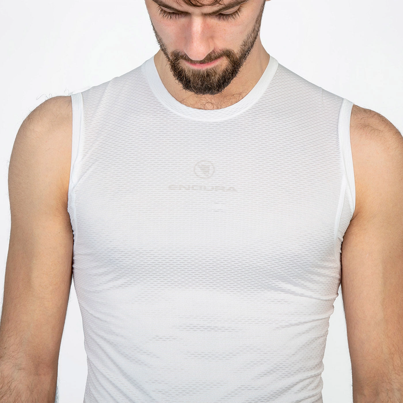 Endura Translite 2 sleeveless base layer - White
