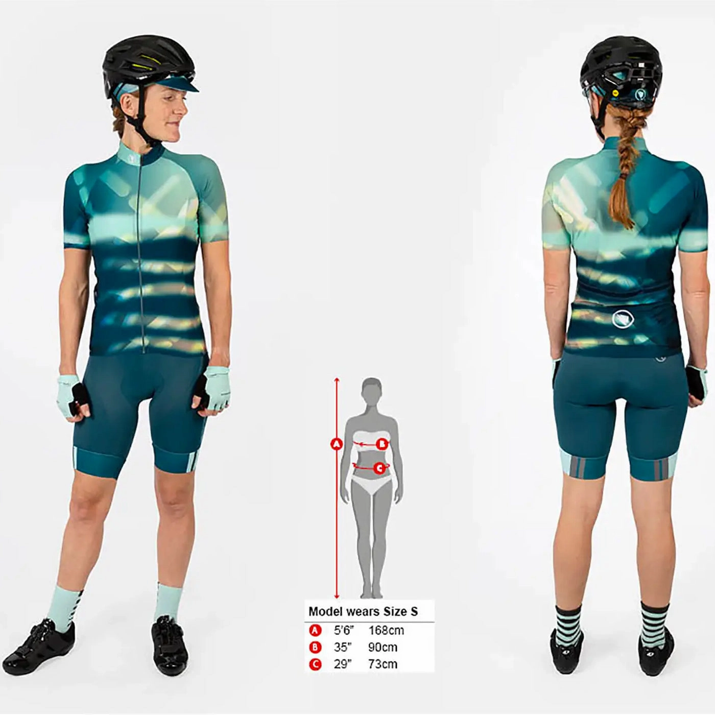 Endura Virtual Texture woman jersey - Blue