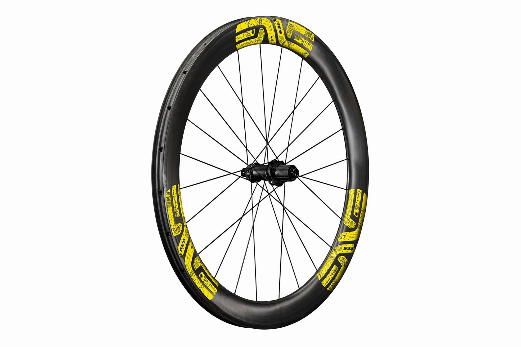 ENVE SES 4.5 Carbon Tubeless 700c Rear Wheel - 2024 Tour De France Edition