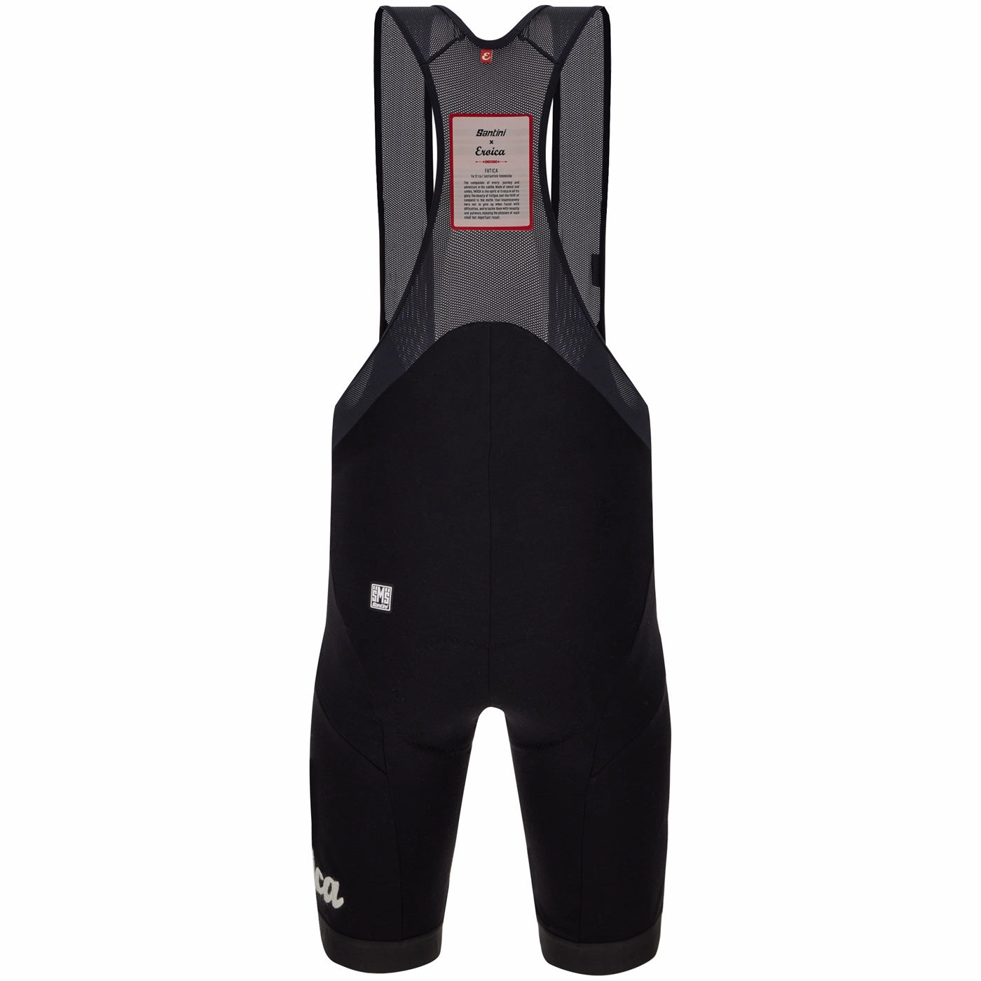 Eroica Wool bibshorts - Black