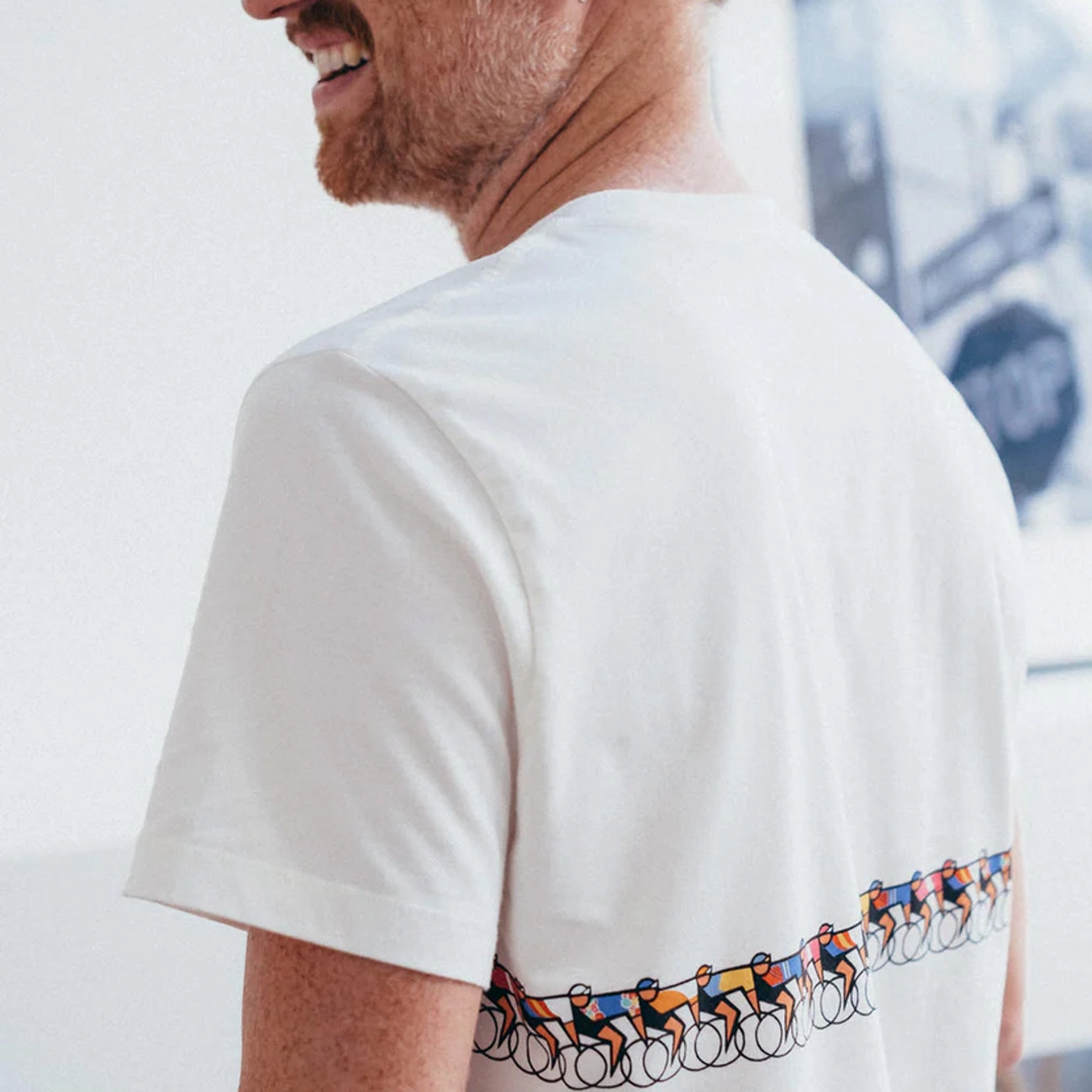 Erstwhile Tete de la Course 90S T-Shirt - White