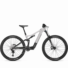 Focus JAM2 SL 8.8 Electric Mountain Bike - Light Grey / Carbon Raw