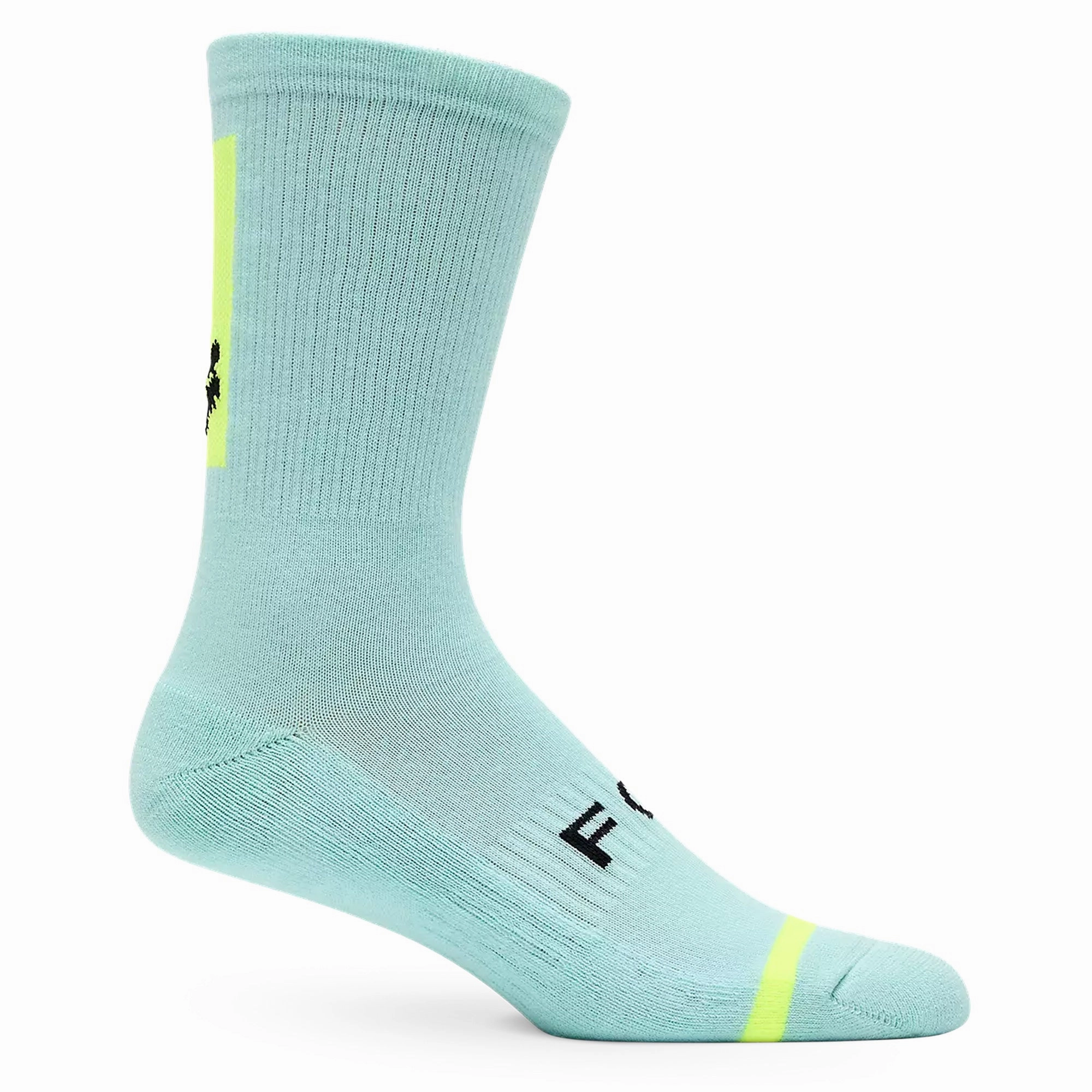 Fox Defend Socks 20 cm - Light Blue