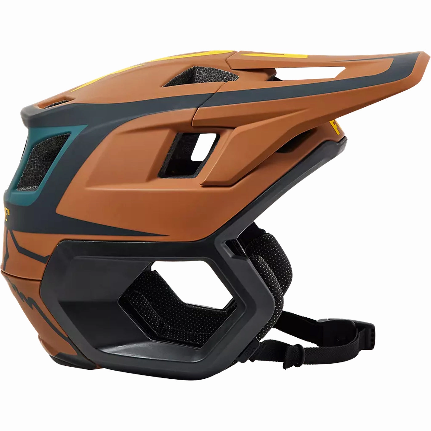 Fox  Dropframe Pro Dvide helmet - Brown