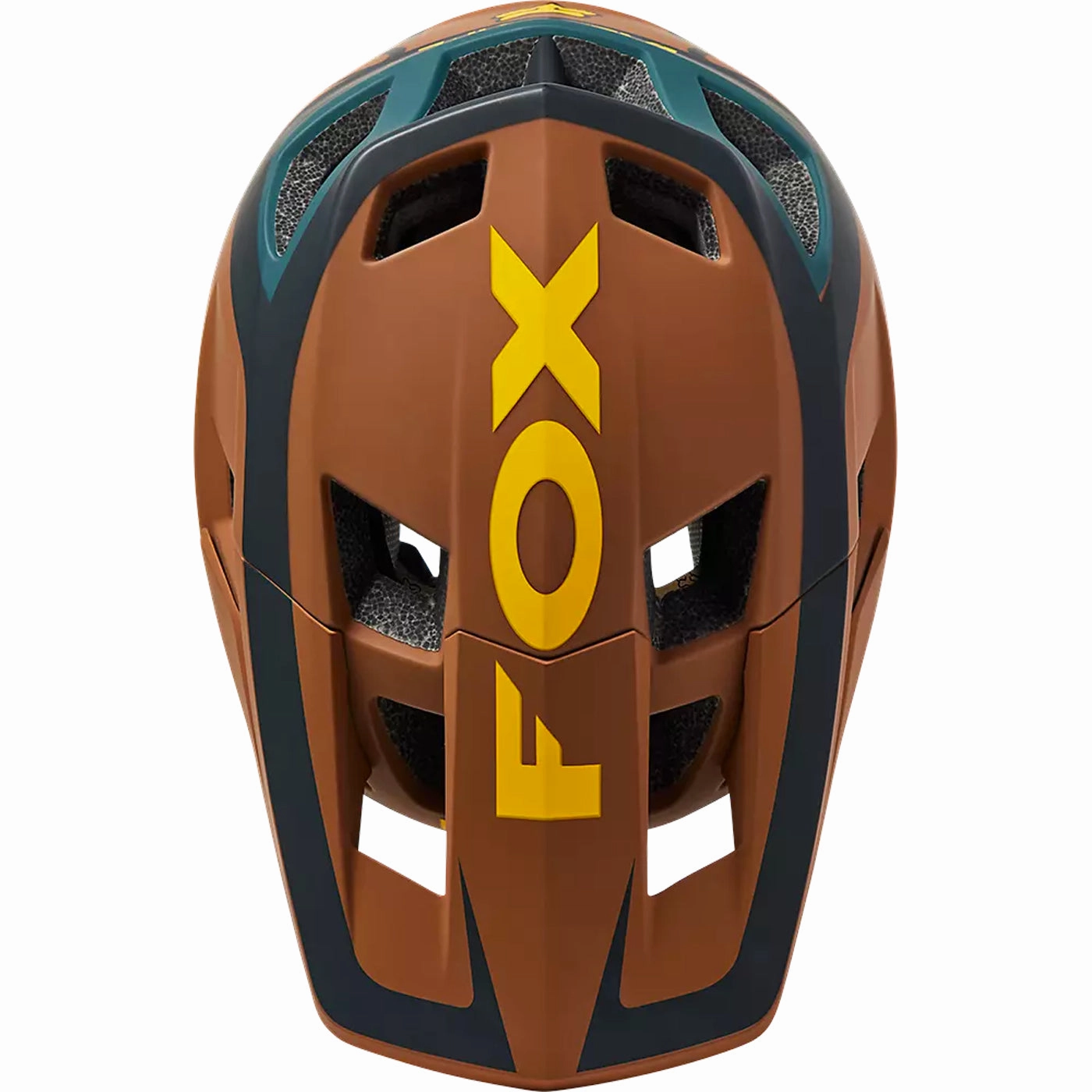 Fox  Dropframe Pro Dvide helmet - Brown