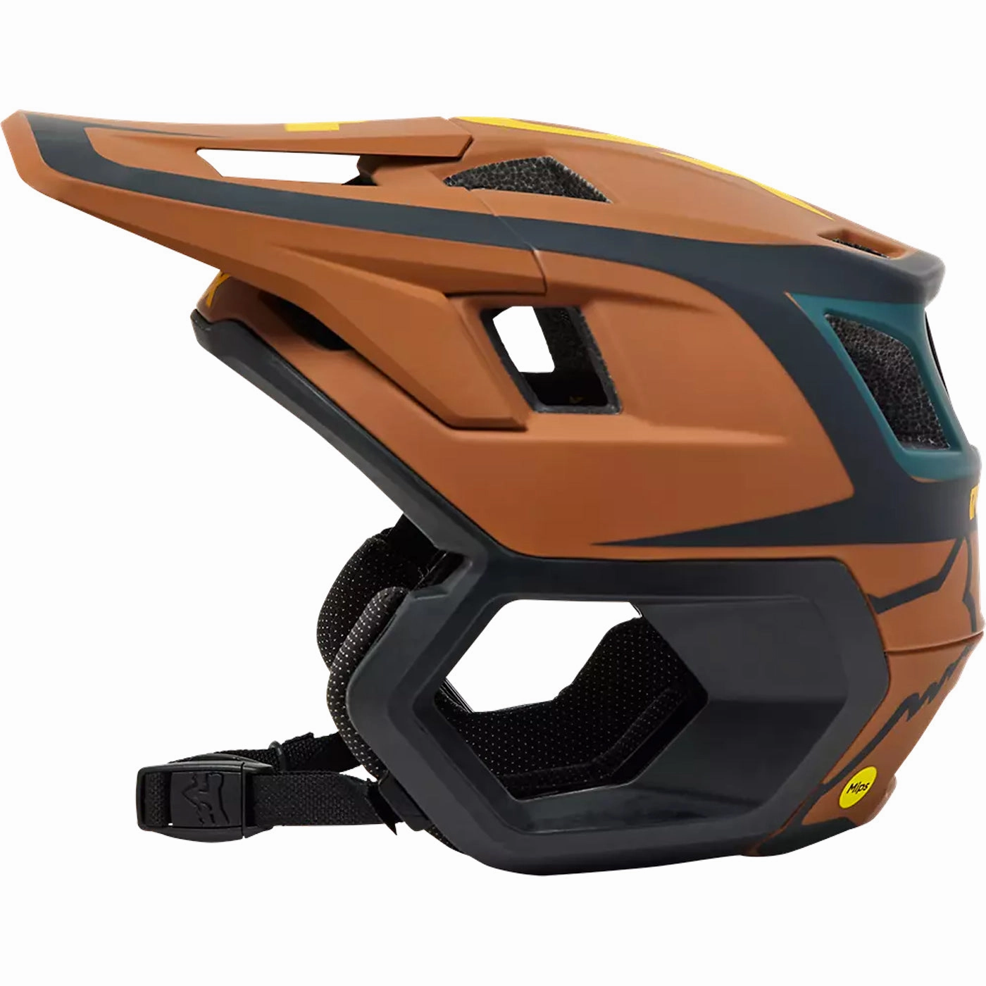 Fox  Dropframe Pro Dvide helmet - Brown