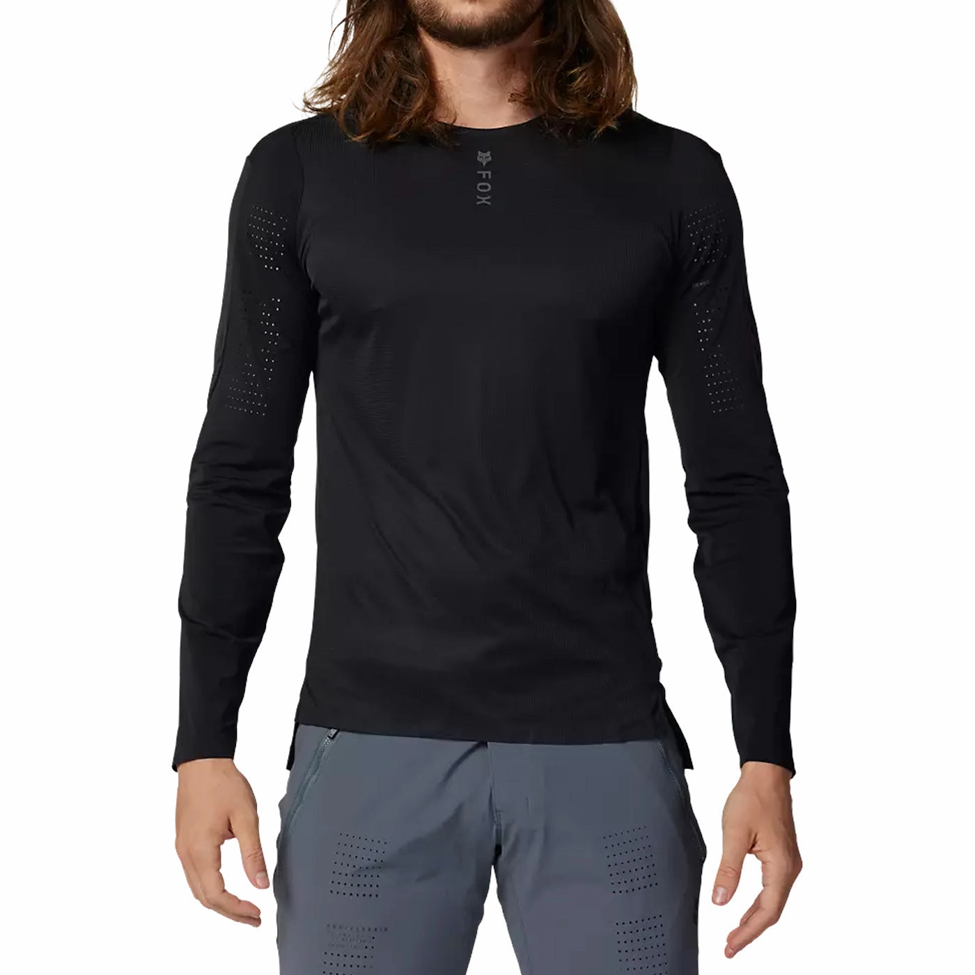 Fox Flexair Pro Long Sleeve Jersey - Black Black