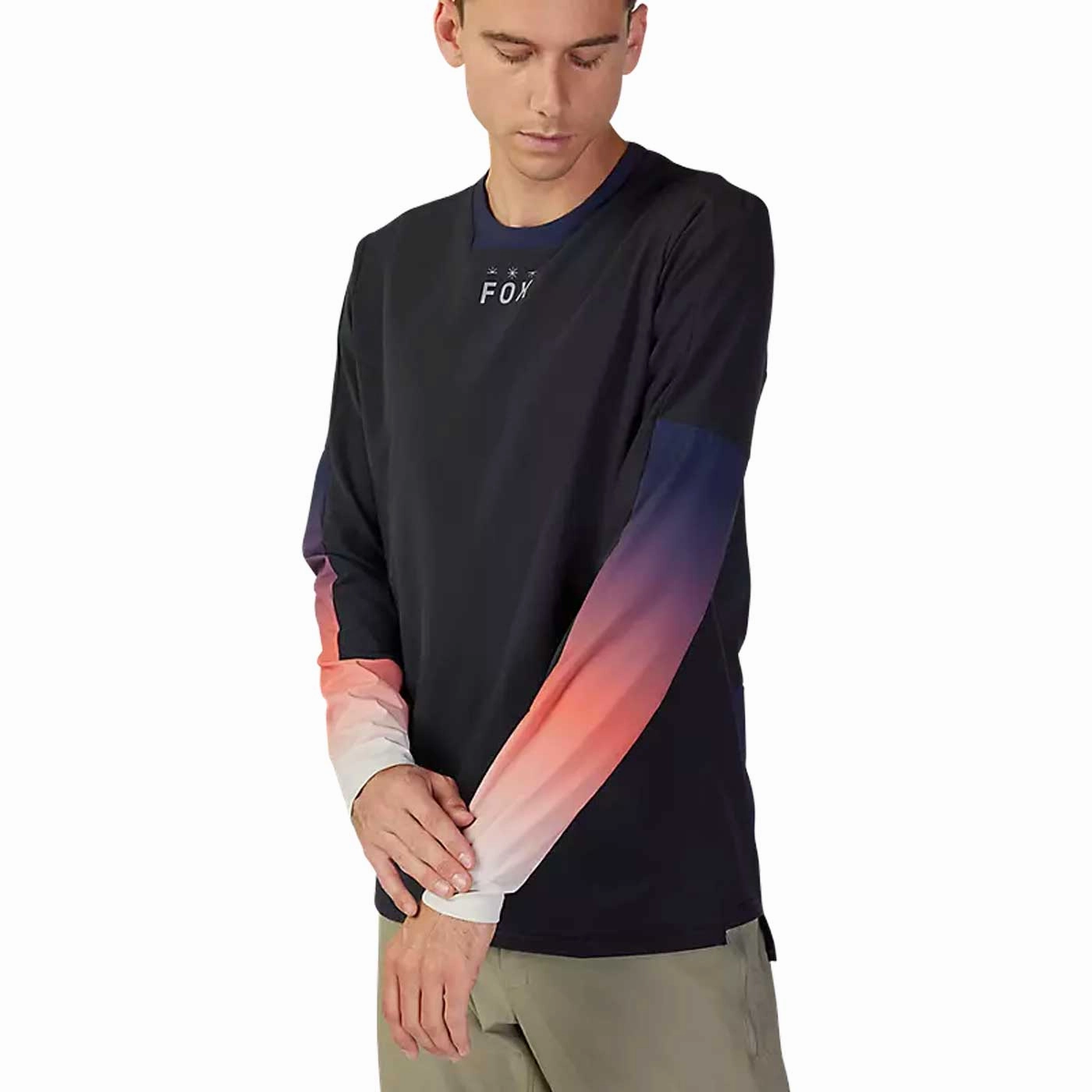 Fox Ranger Defend Lunar Thermal long-sleeved jersey - Black