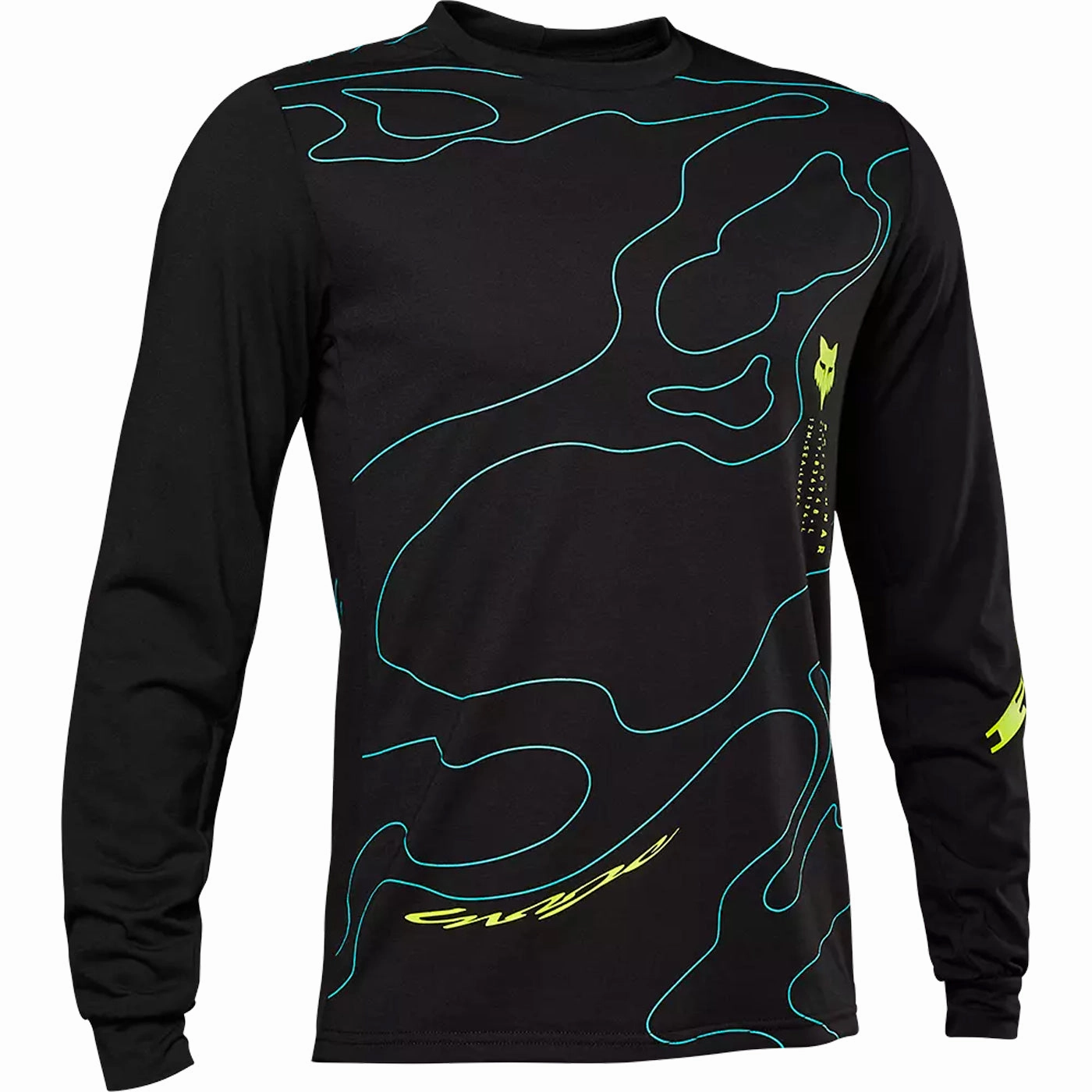 Fox Ranger Lunar drirelease Mid long sleeves jersey - Black