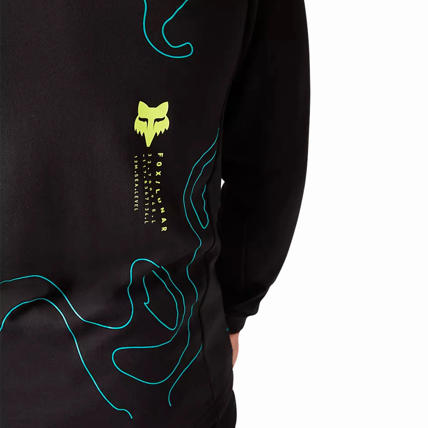 Fox Ranger Lunar drirelease Mid long sleeves jersey - Black