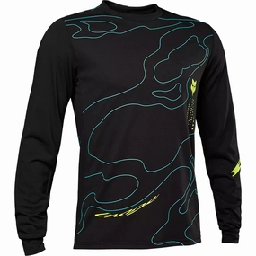 Fox Ranger Lunar drirelease Mid long sleeves jersey - Black