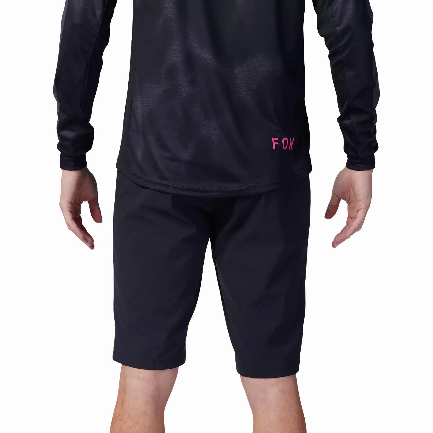 Fox Ranger Race Shorts - Black Pink