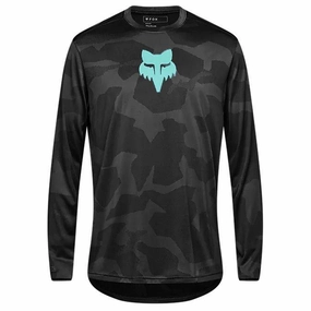 Fox Ranger TruDri long sleeve jersey - Gray