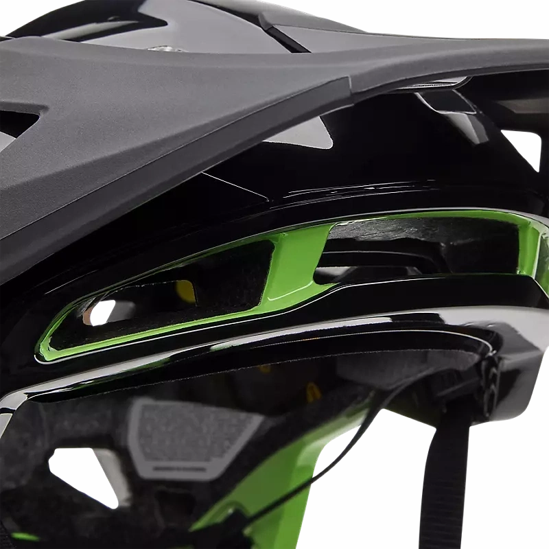 Fox Speedframe Pro Mips 50th Anniversary helmet - Black green