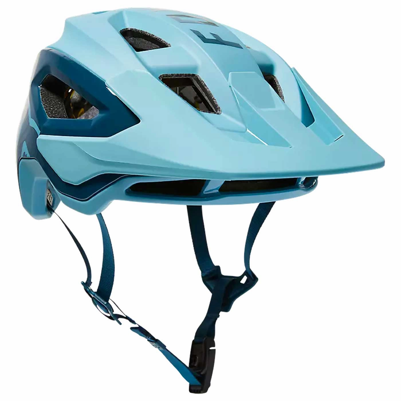 Fox Speedframe Pro Mips Blocked helmet - Blue