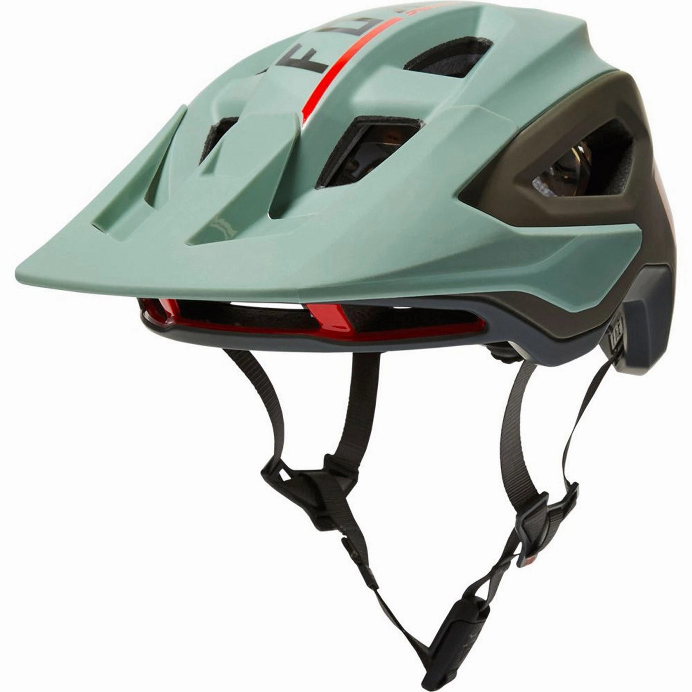 Fox Speedframe Pro Mips Blocked helmet - Green