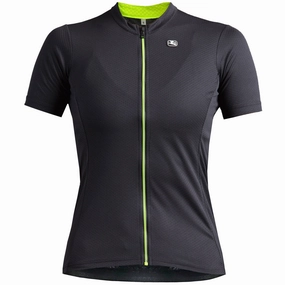 Giordana Fusion woman jersey - Black yellow