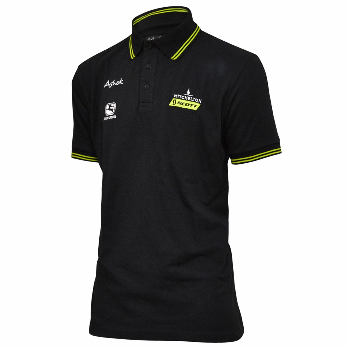 Giordana Mitchelton Scott woman Polo - Black
