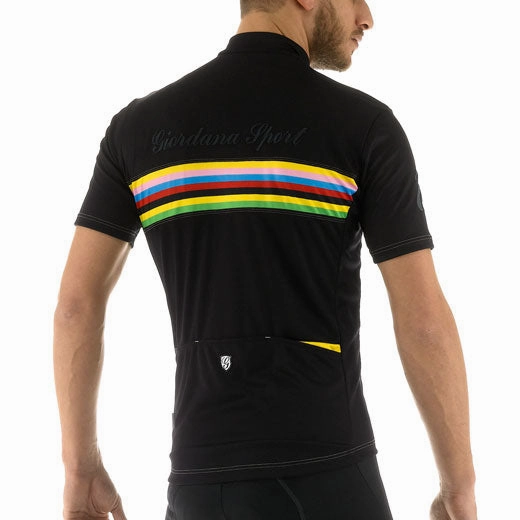 Giordana Sport Jersey - Black WC