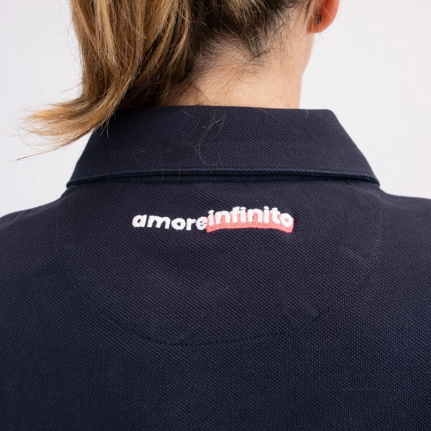 Giro d'Italia Eroi women polo shirt - Blue