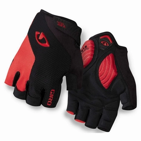 Giro Strade Dure Supergel gloves - Black red