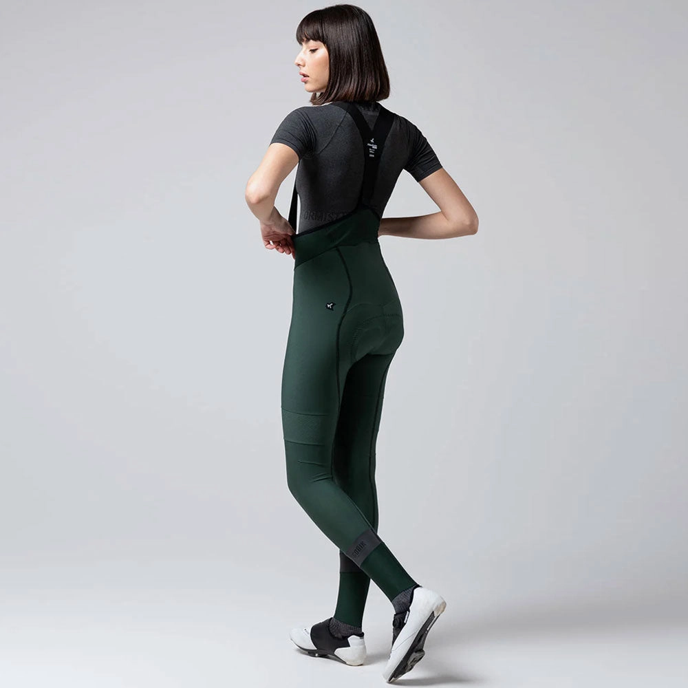 Gobik Absolute 7.0 women bib tights - Dark green