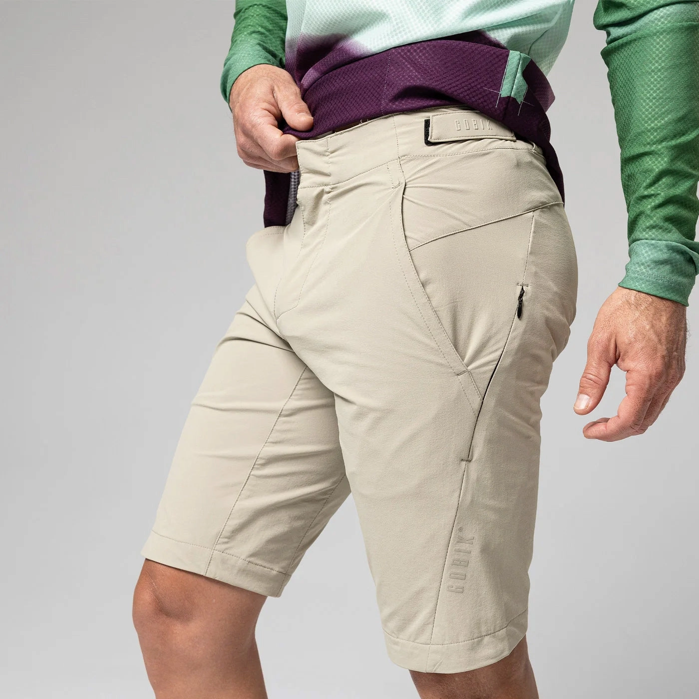 Gobik Commuter Abbey short - Brown