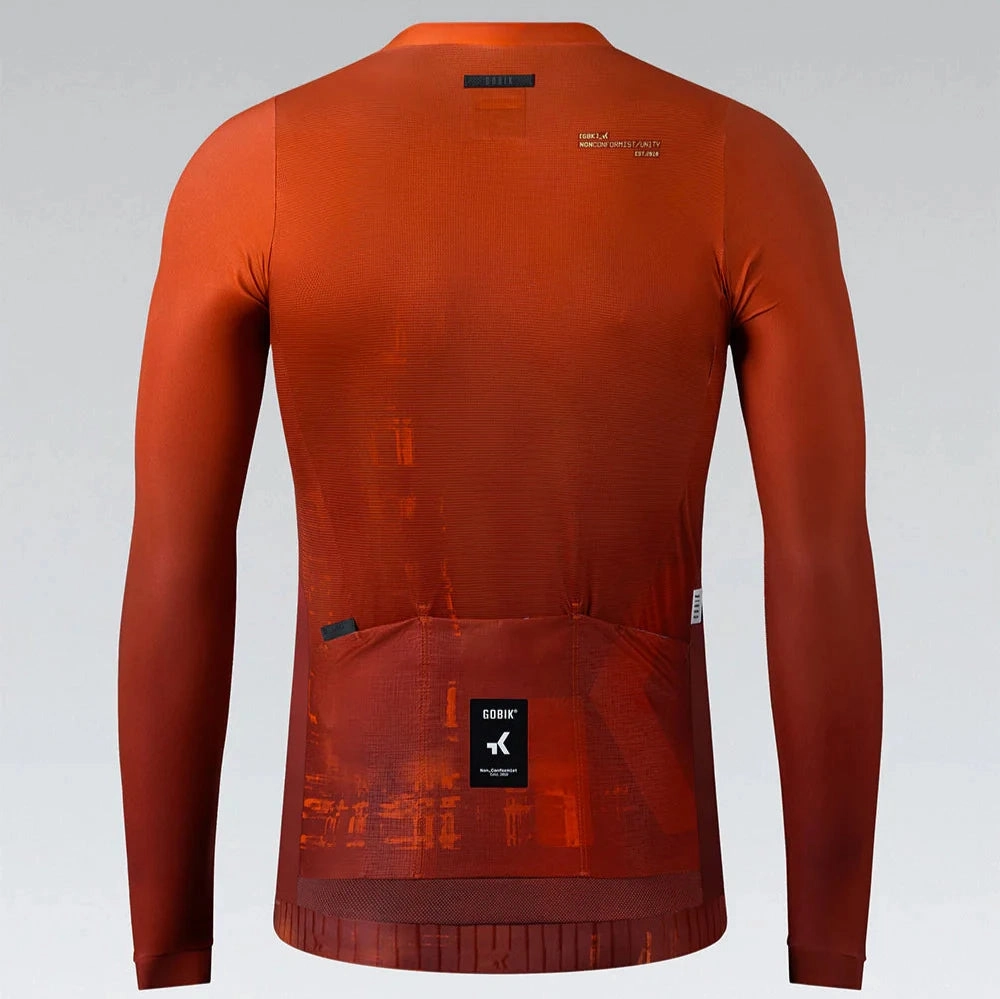 Gobik CX Pro 3.0 Long Sleeve Jersey - Orange