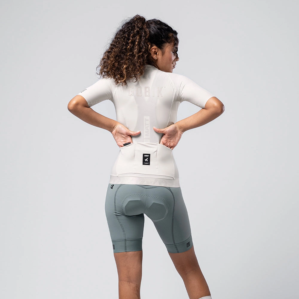 Gobik Cx Solid Argonite jersey - Beige