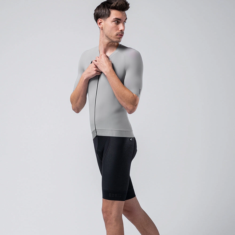 Gobik Cx Solid Cedar Check jersey - Green